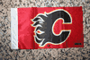 CALGARY FLAMES SMALL CAR ANTENNA FLAG BANNER ... NHL HOCKEY .. NEW