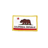 CALIFORNIA USA STATE FLAG IRON ON PATCH CREST BADGE 2 1/8 X 3 1/4 INCHES ... NEW