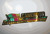 CAMEROON COUNTRY FLAG LONG METALIC CAR AUTOMOBILE BUMPER STICKER DECA EMBLEM .. FIFA WORLD CUP SOCCER FOOTBALL .. NEW