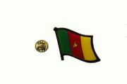 CAMEROON COUNTRY FLAG METAL LAPEL PIN BADGE .. NEW