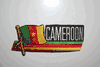 CAMEROON COUNTRY FLAG WORD IRON-ON PATCH CREST BADGE .. NEW