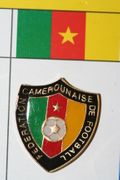 CAMEROON FIFA WORLD CUP SOCCER FOOTBALL LOGO PIN .. CAMEROURAISE FEDERATION .. NEW