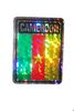 CAMEROON SQUARE COUNTRY FLAG METALLIC BUMPER STICKER DECAL .. SIZE  3" X 4" INCHES .. NEW