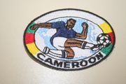 CAMEROON SOCCER FOOTBALL PLAYER IRON ON PATCH CREST BADGE . NEW
