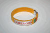 CAMEROON YELLOW COUNTRY FLAG FLEXIBLE C BRACELET WRISTBAND .. NEW