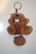 ***SOLD OUT*** CANADA BEAVER PLUS KEYCHAIN ... CANADIAN WILDERNESS ANIMALS .. NEW