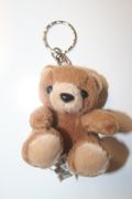 CANADA BROWN BEAR PLUSH KEYCHAIN .... CANADIAN WILDERNESS ANIMALS ... NEW