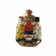 CANADA COAT OF ARMS SMALL METAL LAPEL PIN BADGE .. NEW