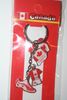 CANADA COUNTRY FLAG 4 CHARMS KEYCHAIN .. NEW