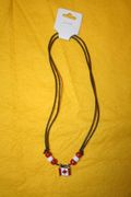 CANADA COUNTRY FLAG METAL NECKLACE ...NEW