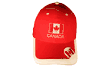 CANADA COUNTRY FLAG RED WHITE HAT CAP .. ADULT AND KIDS SIZES