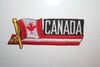 CANADA COUNTRY FLAG WORD IRON-ON PATCH CREST BADGE .. NEW