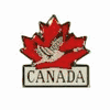 CANADA GOOSE SMALL METAL LAPEL PIN BADGE .. NEW