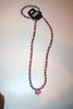 CANADA HEART COUNTRY FLAG COLOR LONG NECKLACE WITH BRACELET .. NEW