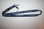 CANADA MAPLE LEAF BLUE LANYARD KEYCHAIN PASSHOLDER