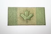 CANADA MILITARY STYLE LARGE COUNTRY FLAG IRON ON EMBROIDERED PATCH CREST BADGE .. NEW