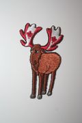 CANADA MOOSE ANIMAL IRON ON EMBROIDERED PATCH CREST BADGE .. NEW