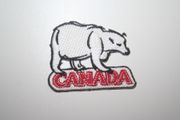 CANADA POLAR BEAR ANIMAL MEDIUM SIZE IRON ON EMBROIDERED PATCH CREST BADGE .. NEW