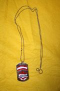 CANADA SOCCER FIFA WORLD CUP THICK DOG TAG ...NEW