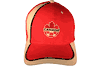 CANADA SOCCER NATIONAL TEAM LOGO With BLACK STRIPE HAT CAP IN ADULTS AND KIDS SIZE
