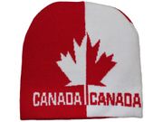 ***SOLD OUT ***CANADA WHITE RED WITH LEAF TOQUE HAT CAP .. FIFA SOCCER WORLD CUP .. NEW