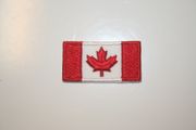 CANADA X-SMALL COUNTRY FLAG IRON-ON PATCH CREST BADGE .. NEW