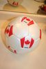 CANADAWORLD CUP OF SOCCER COUNTRY FLAG SOCCER BALL FOOTBALL SIZE 5 .. HIGH GLOSS SHINY FINISH ... NEW