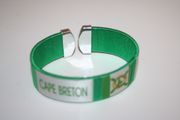 CAPE BRETON GREEN FLAG SUPER THICK BRACELET WRISTBAND .. NEW