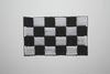 CHECKERED FLAG IRON-ON SMALL EMBROIDERED  PATCH CREST BADGE .... NEW