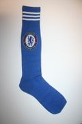 CHELSEA FC BLUE KIDS SOCCER FOOTBALL SOCKS ... HIGH QUALITY UNISEX BOYS & GIRLS AGES 7 TO 11