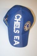 CHELSEA FC FOOTBALL CLUB BLUE EMBOSSED HAT CAP ... SOCCER .. NEW