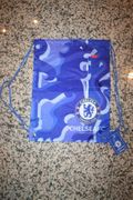 CHELSEA FC FOOTBALL CLUB DRAW STRING SHOULDER BAG NAPSACK ... NEW