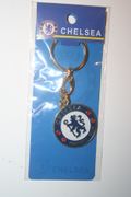 CHELSEA FOOTBALL CLUB SOCCER LOGO METAL KEYCHAIN .. NEW