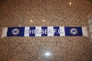 CHELSEA FOOTBALL CLUB SOCCER ULTRA THIN CRUSHED FLEECE SCARF SCARVES .. NEW