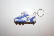 CHELSEA FOOTBALL SOCCER CLUB SHOE CLEAT KEYCHAIN .. HIGH QUALITY ... NEW