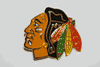 CHICAGO BLACKHAWKS NHL HOCKEY METAL LOGO PIN ... NEW
