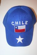 CHILE BLUE COUNTRY FLAG HAT CAP .. FIFA WORLD CUP SOCCER FOOTBALL .. NEW