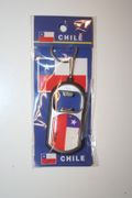 CHILE COUNTRY FLAG BOTTLE OPENER KEYCHAIN WITH LIGHT .. FIFA WORLD CUP SOCCER FOOTBALL .. NEW