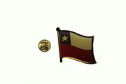 CHILE COUNTRY FLAG METAL LAPEL PIN BADGE .. NEW