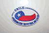 CHILE FEDERACION DE FUTBOL FIFA WORLD CUP SOCCER WHITE PATCH CREST BADGE .. NEW