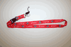 CHILE FIFA WORLD CUP SOCCER FOOTBALL RED LANYARD KEYCHAIN PASSHOLDER .. NEW