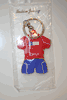 CHILE RED SOCCER JERSEY KEYCHAIN ... FIFA WORLD CUP FOOTBALL ... NEW