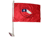 CHILE *SELECCION NACIONAL DE FUTBOL* 12" X 18" INCHES HEAVY DUTY COUNTRY FLAG WITH STICK .. FIFA SOCCER WORLD CUP .. NEW