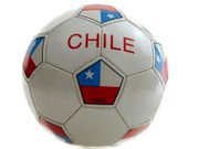 CHILE WHITE COUNTRY FLAG FIFA SOCCER WORLD CUP BALL SIZE 5 .. NEW
