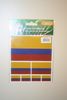 COLOMBIA COUNTRY FLAG COLLECTION OF 7 DIFFERENT SIZE STICKERS .. NEW