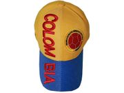 COLOMBIA RED  FIFA SOCCER WORLD CUP EMBOSSED HAT CAP .. NEW