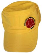 COLOMBIA YELLOW  FIFA SOCCER WORLD CUP MILITARY  HAT  CUP .. NEW