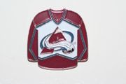 COLORADO AVALANCHE NHL HOCKEY WHITE AWAY JERSEY PIN ... NEW