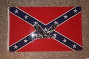 CONFEDERATE AMERICAN EAGLE REBEL 3' X 5' LARGE FLAG .. CIVIL WAR .. NEW