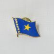 CONGO DEMOCRATIC REPUBLIC COUNTRY FLAG METAL LAPEL PIN BADGE .. NEW